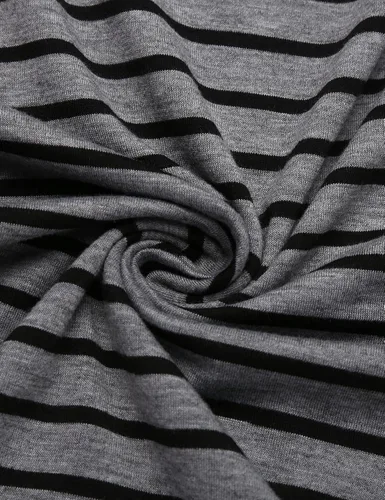 Miniatura 5 de Ekouaer Camisón largo para mujer con cuello en V, ropa de dormir de longitud completa con bolsillos