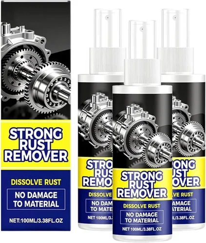 Miniatura 8 de Spray removedor de óxido para metal, removedor de óxido para metal, removedor de manchas de óxido, limpiador de metales resistente para vehículos