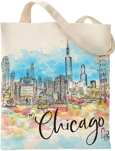 Miniatura 20 de Bolsa de Lona VeloKomo para Regalo - Divertidas Bolsas de Tela Reutilizables Vintage para Mujeres Amantes de las Compras y la Lectura