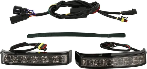Miniatura 4 de TCT-MOTORPARTS Bolsas LED para alforjas con luz de giro de freno para Harley Electra Road Glide FLHTCU FLHTK FLHTCUL, FLHTKL, FLTRU FLHTKSE FLTRUSE