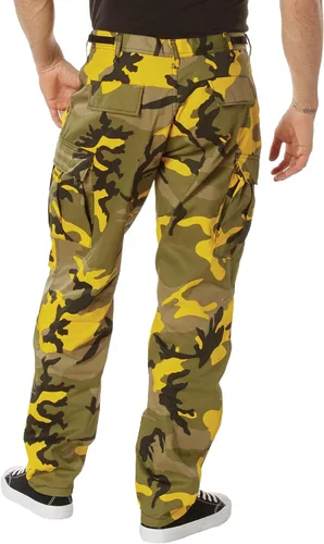 Miniatura 2 de Rothco - Pantalones tácticos de camuflaje estilo uniforme militar BDU, tipo cargo