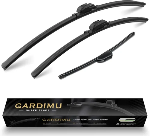 Miniatura 11 de Limpiaparabrisas delanteros para Hyundai Elantra 2002-2007, 20" 18" silenciosos y sin rastros, reemplazo de limpiaparabrisas para todo clima