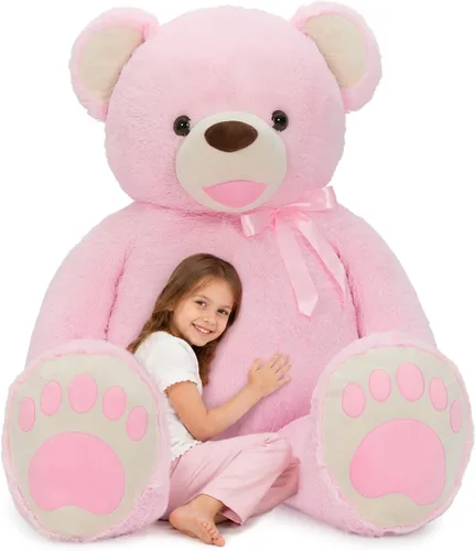Miniatura 40 de Tezituor Oso de Peluche Marrón Beige de 24 Pulgadas - Juguetes de Oso de Peluche para Niños y Niñas