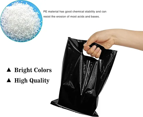 Miniatura 3 de TOSPARTY 40 bolsas de regalo de plástico, bolsas de dulces de Pascua, bolsas troqueladas son resistentes para fiestas, bolsas de regalo de Pascua
