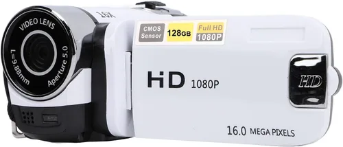 Miniatura 6 de FOSA Grabadora de cámara digital, cámara de video de 16MP 1080P con zoom digital de 16X, pantalla de 2.4 pulgadas y luz de llenado para viajes