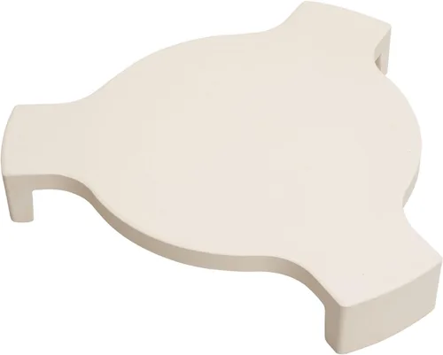 Deflector de calor, fijador de platos para huevo verde grande, condensador de deflector de calor, piedra para ahumar, piedra de pizza para parrilla