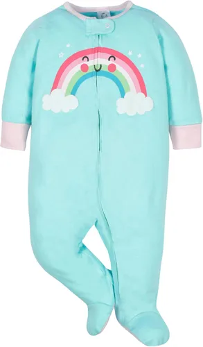 Miniatura 2 de Gerber Sleep 'N Play - Paquete de 4 enterizos con pies para niñas bebés