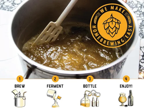 Miniatura 6 de Craft A Brew - American Pale Ale - Kit de elaboración de cerveza - Haz tu propia cerveza artesanal - Equipo completo y suministros - Kit de inicio