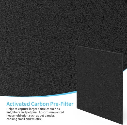 Miniatura 7 de MD1-0022 Filtro de repuesto compatible con purificador de aire Vornado modelo AC300, AC350, AC500, AC550, PCO200, PCO300, PCO375DC, PCO500, PCO575DC