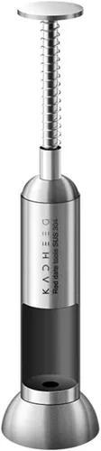 Descorazonador de cereza de acero inoxidable, herramienta de extracción de descorazonador de frutas de color rojo oliva, herramienta para dátiles