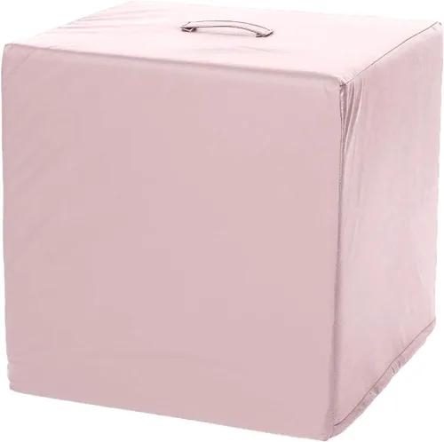 foamnasium Bloque grande, juego de espuma para interiores, suave para niños pequeños y activos para gatear, escalar y saltar, fabricado en los Rosa