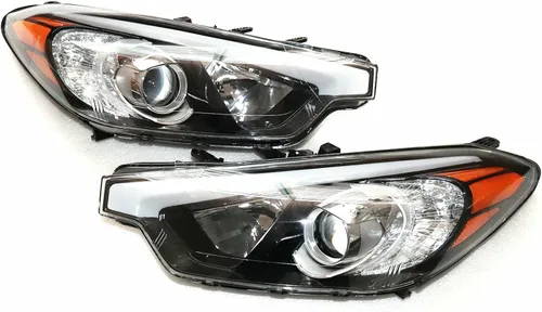 Miniatura 9 de LOYALHEARTDY Conjunto de faros delanteros para Kia Forte SX LX EX 2014 2015 2016, faros delanteros izquierdos del lado del conductor, faros