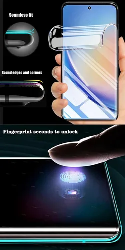 Miniatura 4 de Protector de pantalla frontal flexible para Samsung Galaxy A16 / A16 5G 6.7 "Película de hidrogel 3D transparente TPU sensible al tacto Desbloqueo