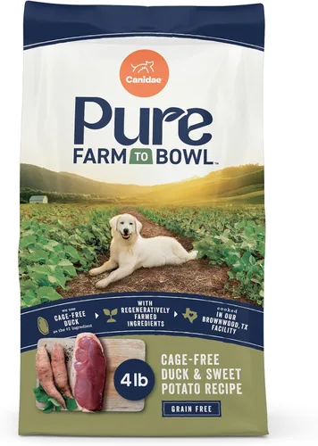 Miniatura 22 de Canidae Pure Farm to Bowl - Alimento seco para perros con cordero criado en pastos y batata, sin granos, 4 libras