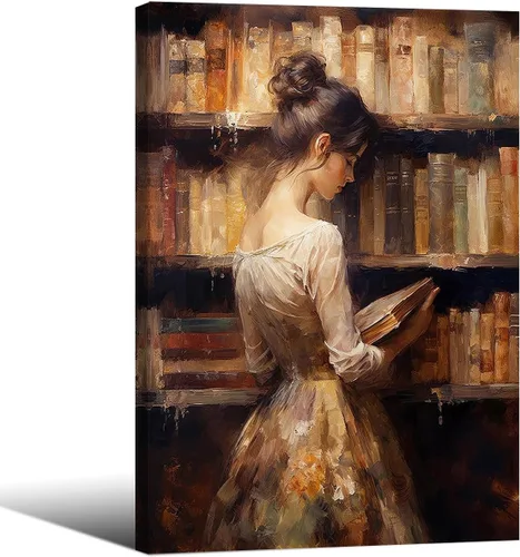 Miniatura 10 de Pósteres vintage de la biblioteca Moody de estilo gótico oscuro, academia estética, arte de pared, libro victoriano antiguo, impresiones en lienzo