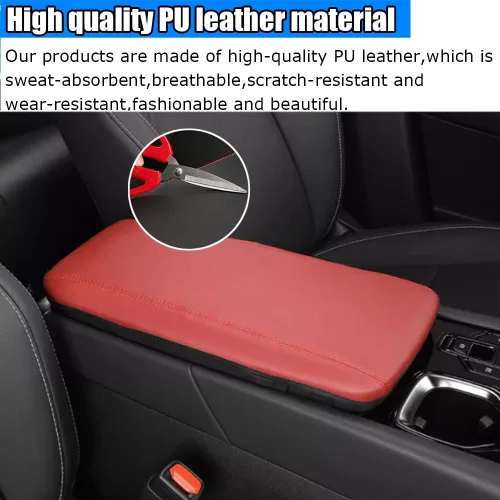 Miniatura 6 de Accesorios interiores personalizados para Lexus RX 350/RX 350h/RX 450h+/RX 500h 2023 2024 2025 cubierta de reposabrazos de cuero para consola