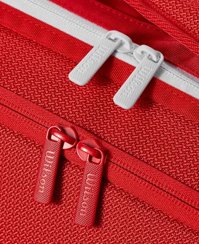 Miniatura 9 de Wilson 2025 Super Tour - Bolsas para raquetas de tenis rojas - Rojo/Blanco