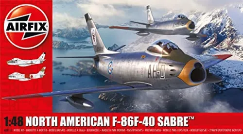 Airfix North American F-86F-40 Sable 1:48 Aviación Militar Modelo de Plástico Kit A08110