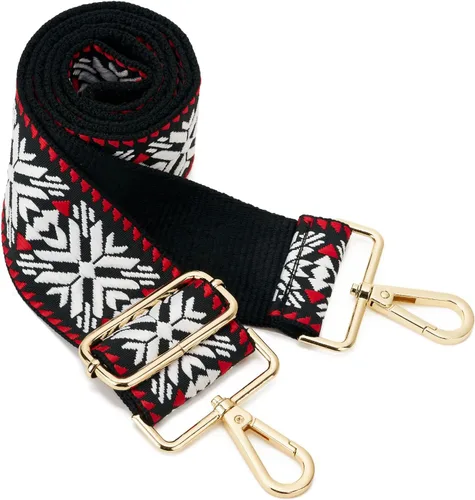 Miniatura 348 de ZOOEASS - Correa de repuesto para cartera, para colgar en el hombro o para cruzar, ancha y ajustable, de lona