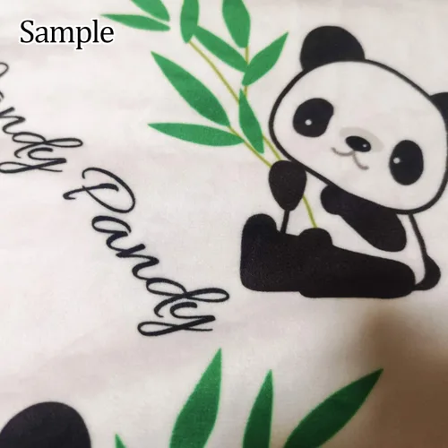 Miniatura 5 de Panda - Manta de bebé personalizada con nombre, ropa de cama con estampado de panda lindo y suave para bebés, niños y niñas, regalo de cumpleaños