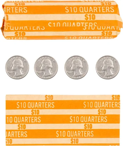 Miniatura 6 de Conjunto de Envoltorios Planos a Rayas para Monedas 100