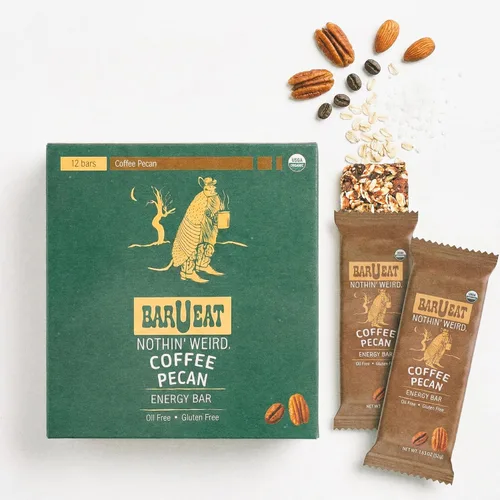 Miniatura 7 de BAR-U-EAT Barra energética sin gluten, orgánica, suave y masticable. Comida real, sin aceite de semilla, sin azúcar artificial, embalaje