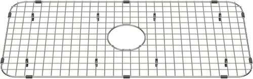 American Standard 8430000.075 Rejilla para fregaderos de cocina Delancey de hierro fundido de 36 pulgadas, acero inoxidable