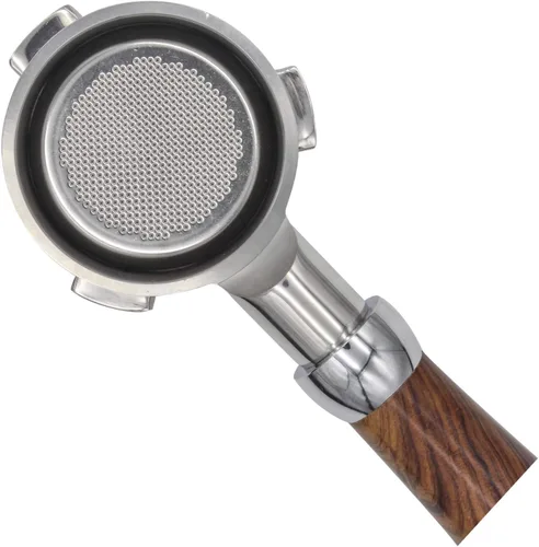 Miniatura 5 de Cesta de filtro de acero inoxidable de 2.126 in, dos tazas de pared individual, accesorios de filtro sin presión compatibles con Breville 2.126 in