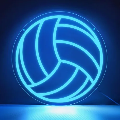 Miniatura 10 de Letrero de neón de fútbol, letreros de neón LED de fútbol para decoración de pared, luz de fútbol regulable alimentada por USB con interruptor
