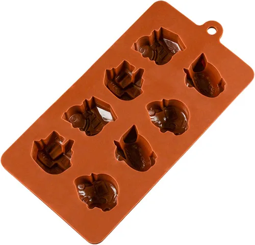 Miniatura 9 de Joyeee 2 moldes de silicona 3D antiadherentes para dulces, vehículos caseros, galletas, jabón, vela, crayón, yeso, arcilla polimérica, bandeja