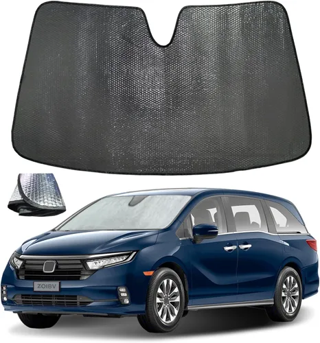 Miniatura 21 de Parasol para parabrisas para BMW X3 2018-2024, 5 capas de burbujas, plegable, grueso, accesorios de protección para visera frontal, bloquea el calor