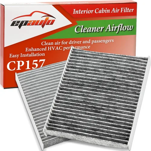 Miniatura 8 de EPAuto CP157 (CF12157) Filtro de aire de cabina, reemplazo para Toyota Camry, Corolla, RAV4, Prius, Highlander, Sienna, Lexus RX, NX, ES, Subaru