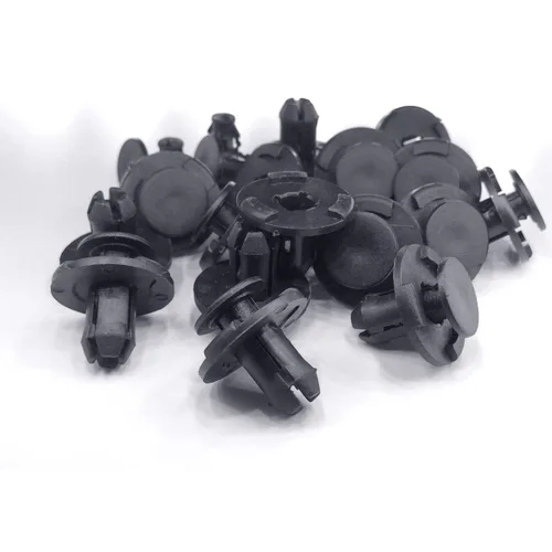 Miniatura 7 de Lantee 50 clips de empuje para guardabarros para parachoques de capó 01553-05323 para Nissan Sentra Rogue Murano Maxima Frontier Armada Altima 350Z