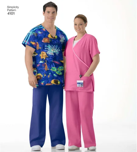Miniatura 4 de Simplicity Patrón de costura fácil de coser para hombres y mujeres, tallas XL-XXXL.