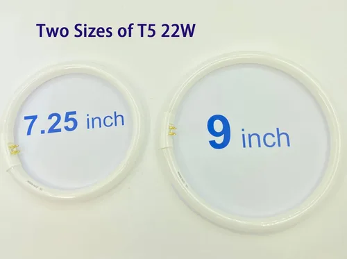 Miniatura 4 de Reemplazo de bombilla circular T5 22W de 7.25 pulgadas de Dameiol para Floxite, Zadro, Rialto, espejo de maquillaje con aumento, lámpara
