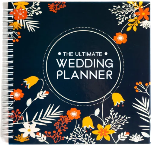 Miniatura 7 de El planificador y organizador de bodas perfecto con calcomanías, una agenda completa de 80 páginas de tapa dura para guiarte en la planificación