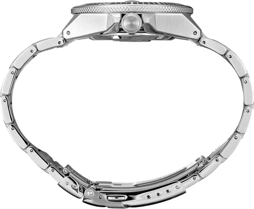 Miniatura 2 de SEIKO SRPE33 Prospex Reloj Hombre Tono Plateado 1.732 in Acero Inoxidable, Azul, Azul, Buzo