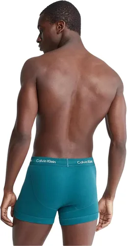 Miniatura 3 de Calvin Klein Paquete de 5 baúles clásicos de algodón para hombre, Atlantic DeepCinabrioGris JaspeadoBel Air AzulArándano, M, Atlantic
