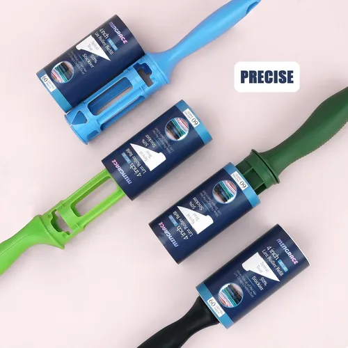 Miniatura 3 de Recargas de rodillo de pelusa de 4 pulgadas, solo compatibles con rodillos de pelusa Evercare extra pegajosos para pelo de mascotas, 50% más