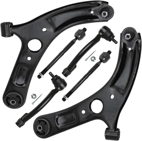 Miniatura 77 de Detroit Axle - Kit de extremo delantero para Chrysler 300 Dodge Charger Challenger 2011-2023, 2 brazos de control inferiores traseros 2 varillas