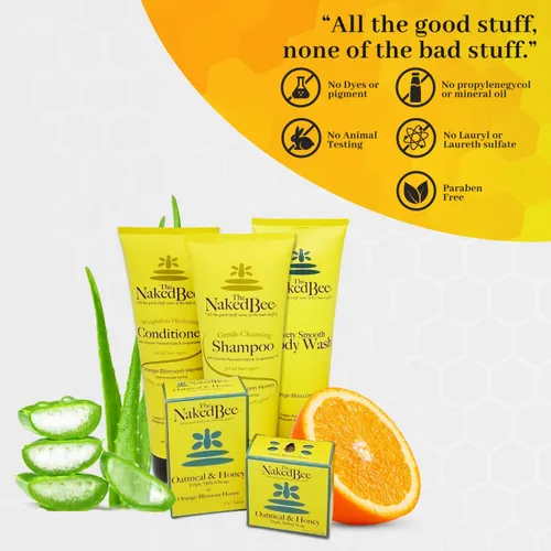 Miniatura 2 de The Naked Bee Crema de manos seria de coco y miel (8 onzas) Crema nutritiva intensiva para una mano más suave y más suave, humedad profunda