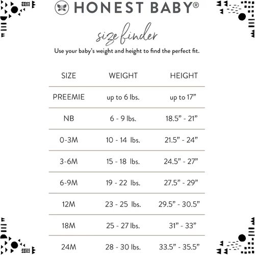 Miniatura 5 de HonestBaby boys Multipack 2-piece Pajamas Sleepwear Pjs 100% Organic Cotton for Infant Baby and Toddler Boys, Unisex