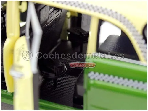 Miniatura 6 de 1981 Chicago Checker Cab Taxi A11 Verde 1:18 Diecast
