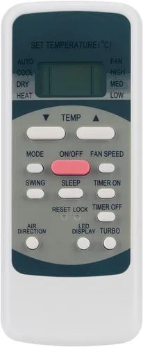 R51M/E Control remoto de repuesto para aire acondicionado universal Midea R51/E R51/CE R51M/CE R51D/R51M/BGE R51M/BGE R51M/BGE