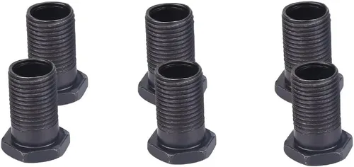 Miniatura 6 de 3 pares de clavijas de guitarra, 3L 3R negro cerrado de aleación de zinc cabezales de máquina para guitarra folk/eléctrica accesorios de actuación