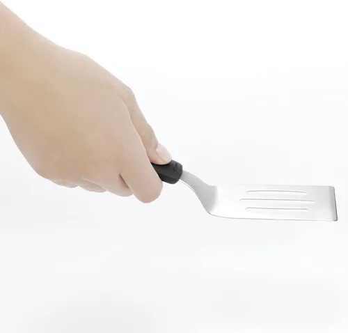 Miniatura 2 de OXO Good Grips – Espátula para cortar y servir (acero inoxidable), color negro