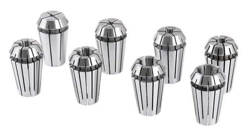Miniatura 6 de Accusize Industrial Tools R8 Shank Plus 8 Pcs Sistema de Collet Er16, 3/32" - 3/8", 1 Llave en una Caja Ajustada, 0223-0944 3/32"-3/8", Alloy