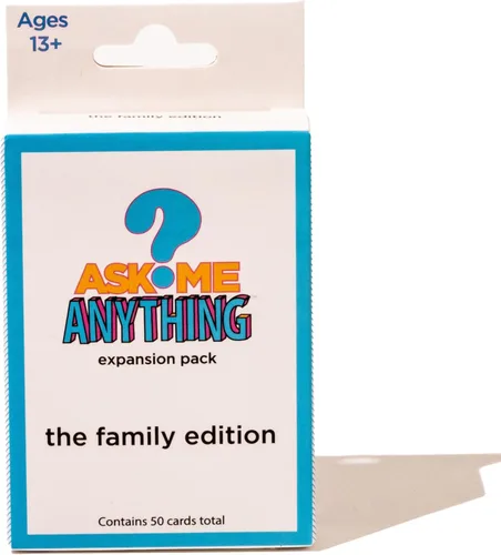Miniatura 9 de ASKMEANYTHING Ask Me Anything Family Edition - Divertido juego de cartas de unión familiar