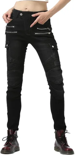 Miniatura 3 de Takuey Pantalones de motociclista para mujer, pantalones de protección para ciclismo