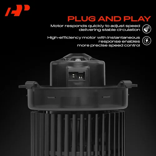 Miniatura 4 de A-Premium Motor soplador de calentador de HVAC delantero compatible con Nissan NV200 2013-2021 - Reemplazar # 27226-3LM0A, 27226-9SH0C